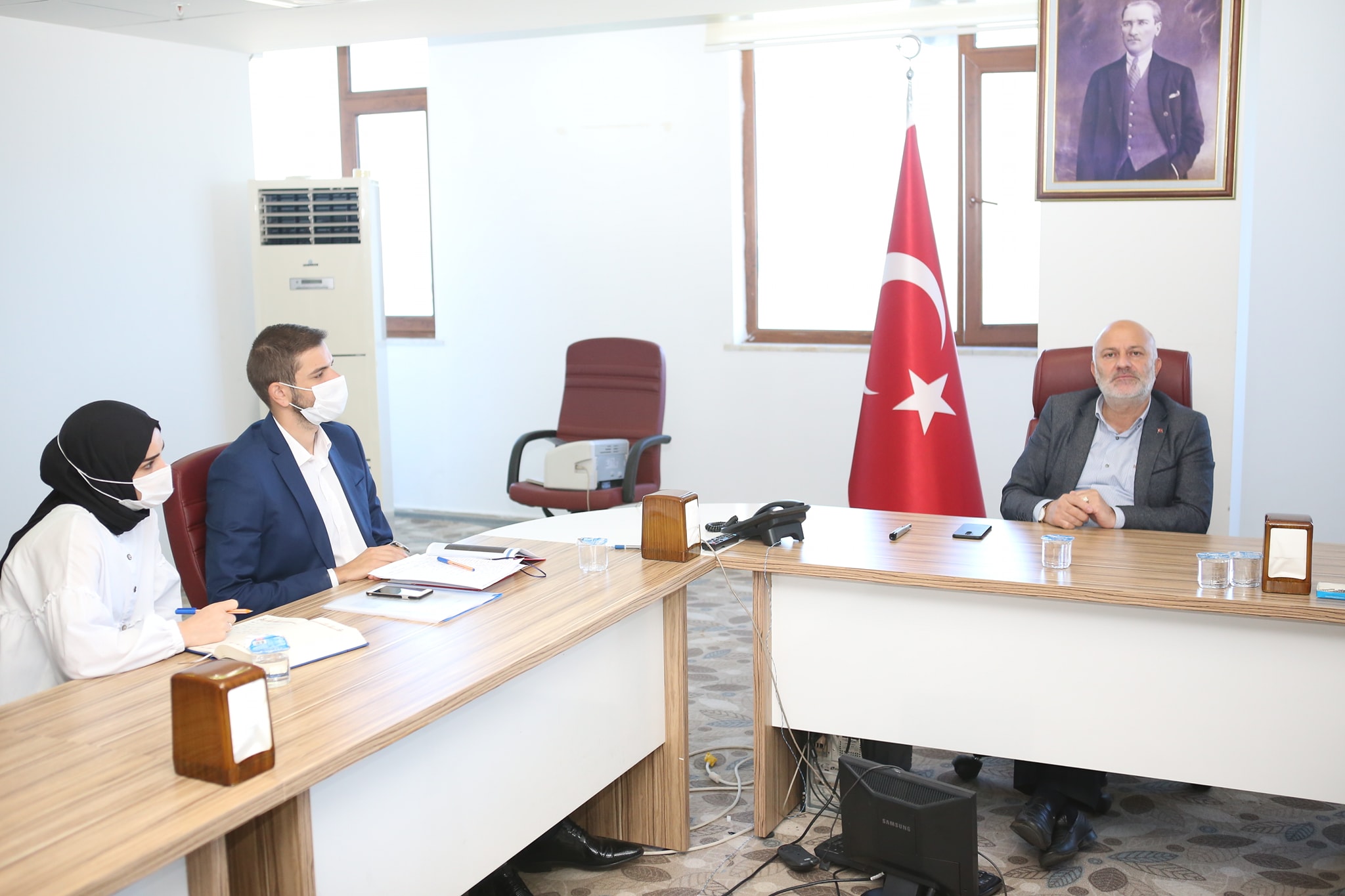 AK Parti Gençlik Kolları Yönetimi ile bir araya geldik.