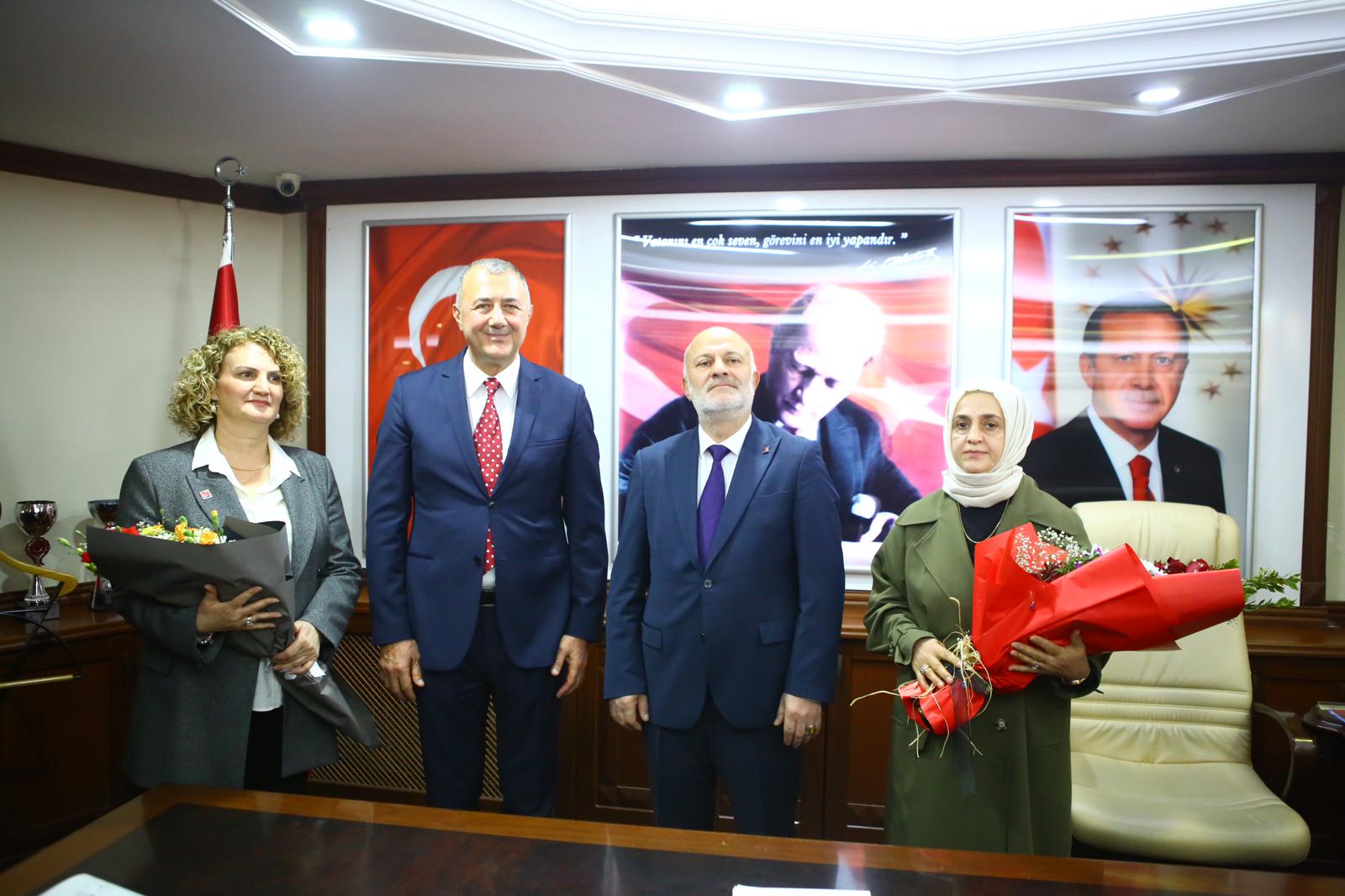 Belediyemizde devir teslim töreni