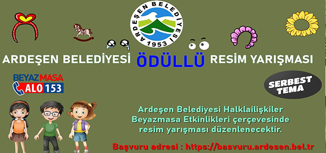 Serbest Temalı Yapılan Resim Yarışması Sonuçlandı