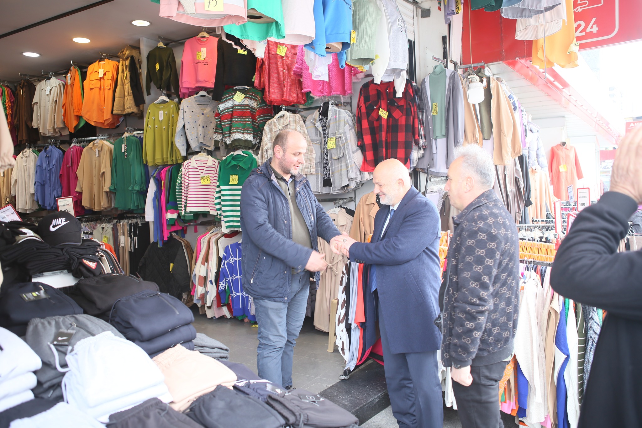 Esnaf ve Vatandaşlarımız ile Hasbihal ettik.