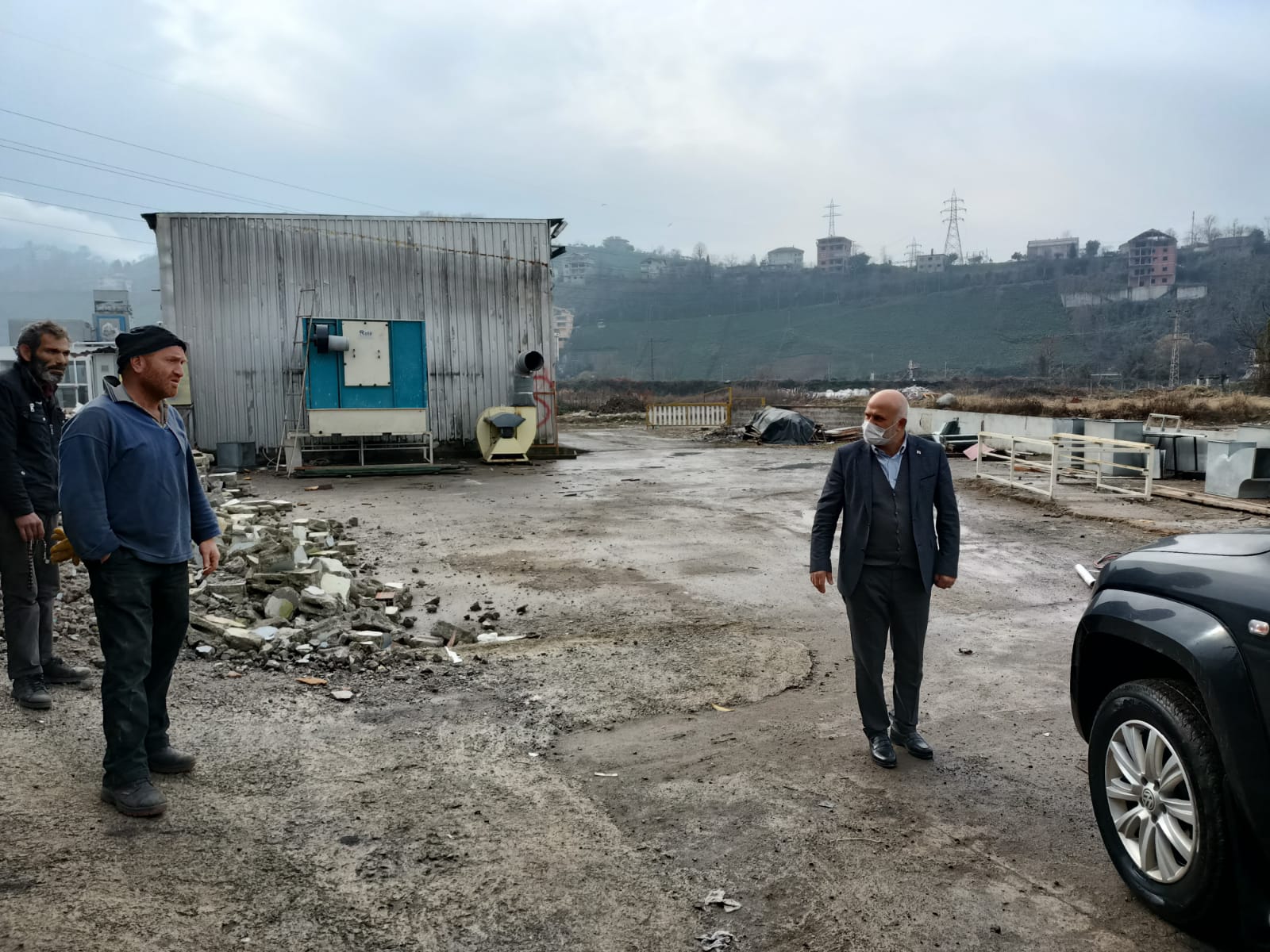 Başkanımız Avni KAHYA Sahada Çalışmaları İnceledi.