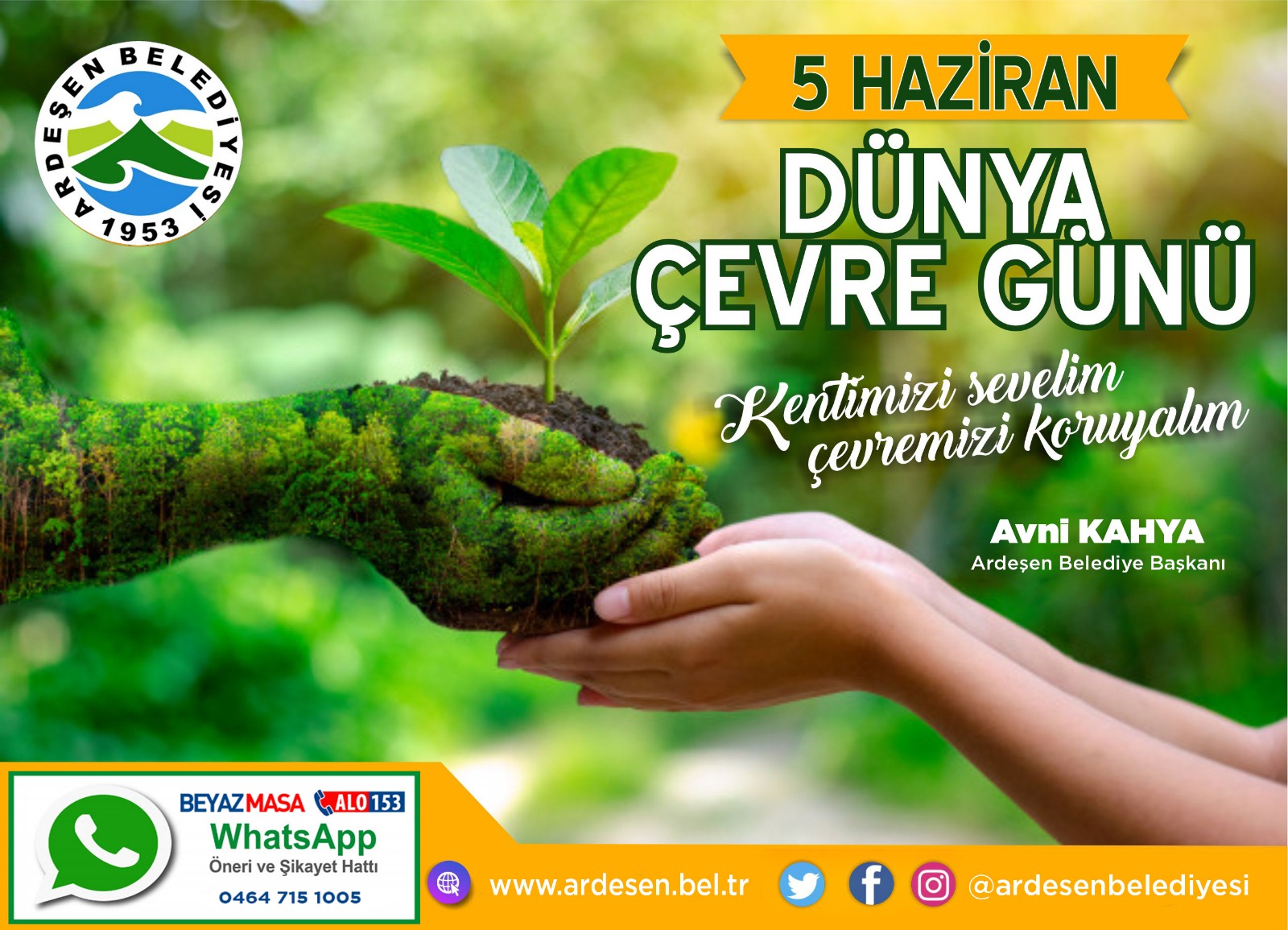 5 Haziran Çevre Günü kutlu olsun