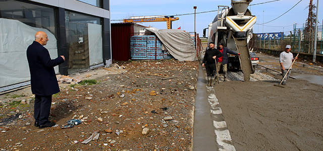 Behzat Atagün Caddesi yeni görümüne kavuştu