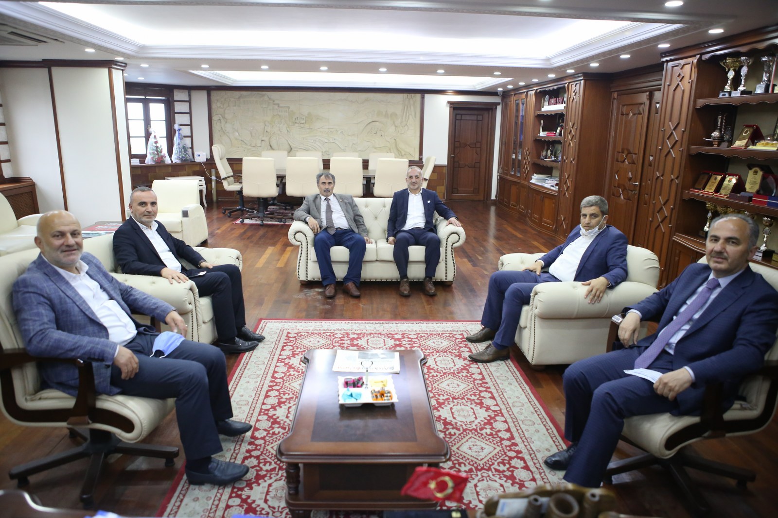 Rize Belediye Başkanımız Rahmi Metin'i İlçemizde Misafir Ettik