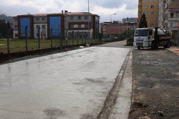 Behzat Atagün Caddesi yeni görümüne kavuştu