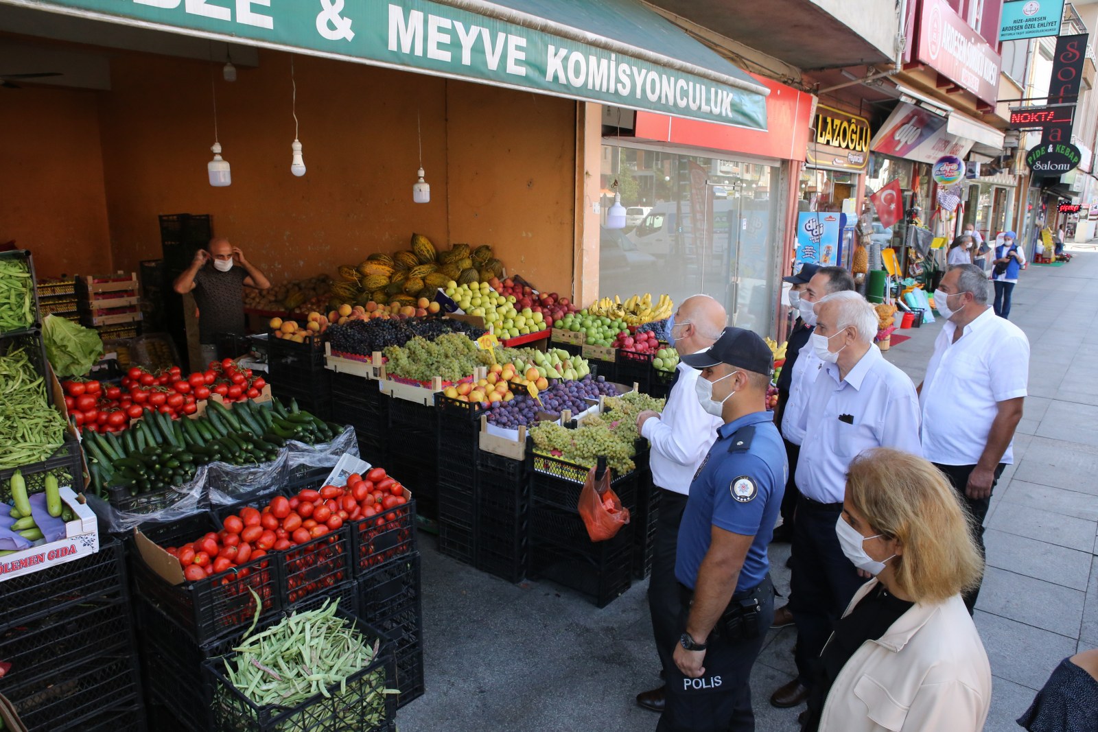 Vatandaşa Maske, Mesafe ve Hijyen Kuralları Hatırlatıldı