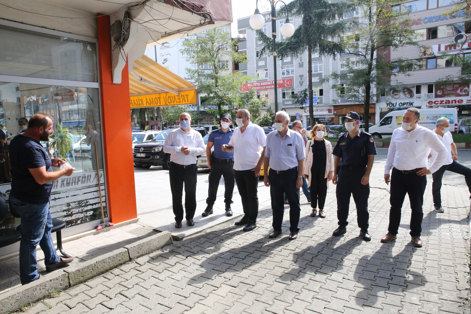 Vatandaşa Maske, Mesafe ve Hijyen Kuralları Hatırlatıldı