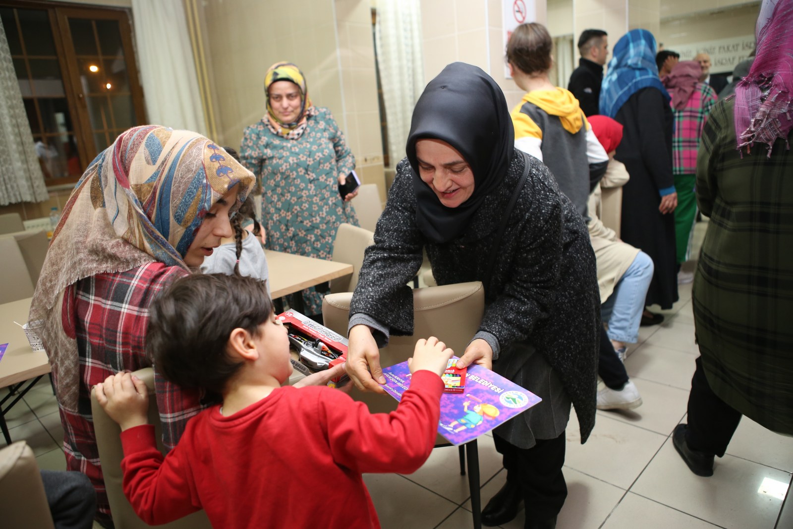 İlçemize gelen Depremzede ailelerle buluştuk