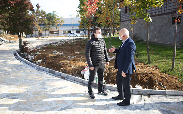 Başkan Kahya Sahada İncelemelerde Bulundu