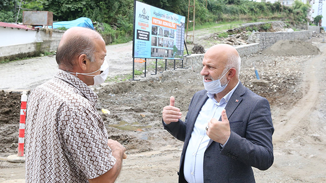 Düz Mahalle ve İnönü Caddesi Bağlantı Yolunda Sona Yaklaşıldı