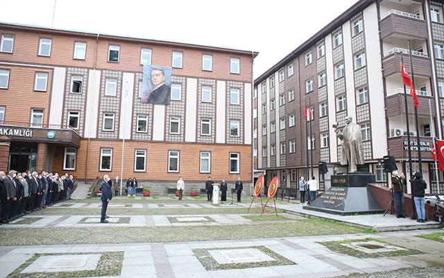 Ardeşen'de 10 Kasım Atatürk'ü Anma Programı