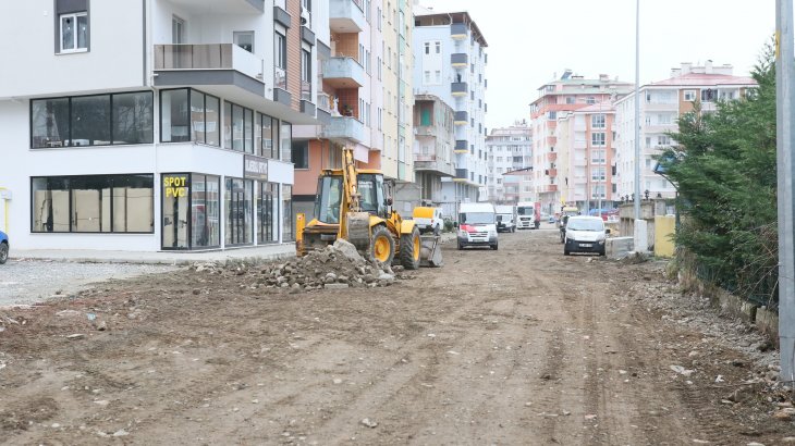 Fırtına Mahallesinde dönüşüm devam ediyor. 