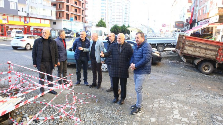 Şehrimiz için var gücümüzle çalışmaya devam ediyoruz.