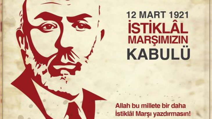 İstiklal Marşımızın kabulünün 101. Yılı Kutlu Olsun