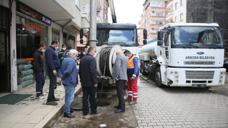 Saha çalışmalarımız aksatılmadan devam ediyor.