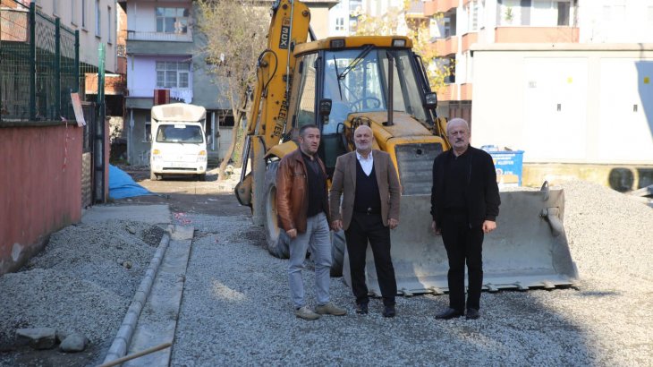 Alt yapısı biten yerlerde hızlıca üst yapılara başladık