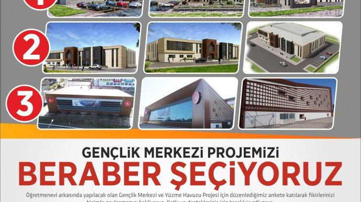 ARDEŞEN GENÇLİK MERKEZİ PROJESİNİ SEÇİYOR.