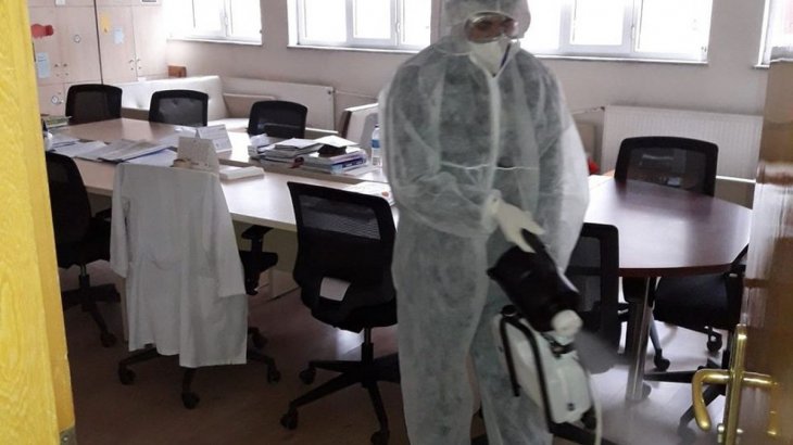 Yeni Tip Corona Virüs Tedbirleri Okul ve Kamuda Alınmakta