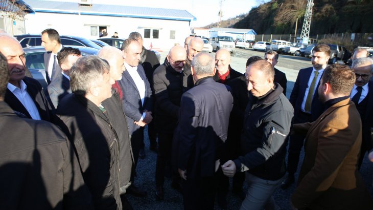 Bakan TURHAN Rize Artvin Hava Limanını İnceledi