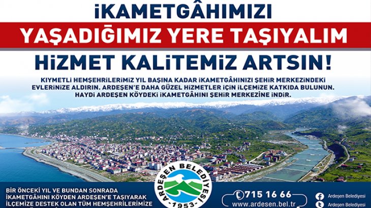 İlçemizde Köyden Şehre Nüfus seferberliği başladı