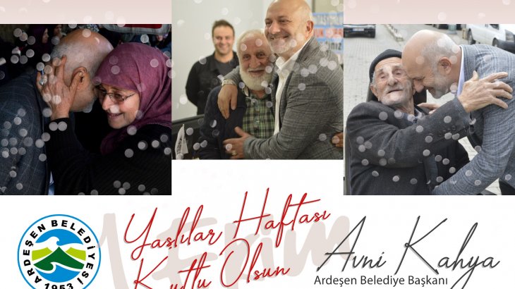 1 Ekim Dünya Yaşlılar Haftası kutlu Olsun