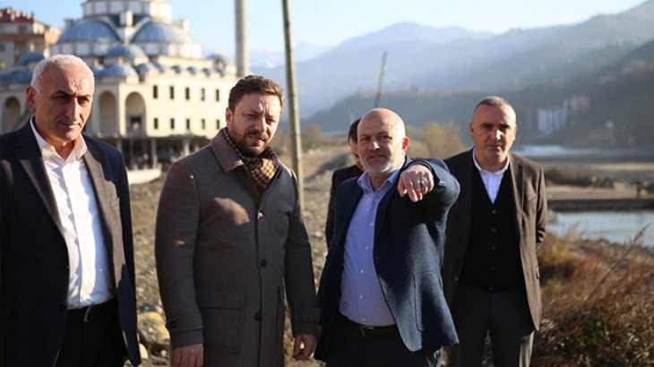 Vekil Muhammed Avcı Ardeşen'de Gezi ve İncelemelerde Bulundu