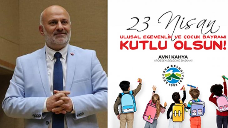 Başkanımız Avni Kâhya’nın 23 Nisan Mesajı