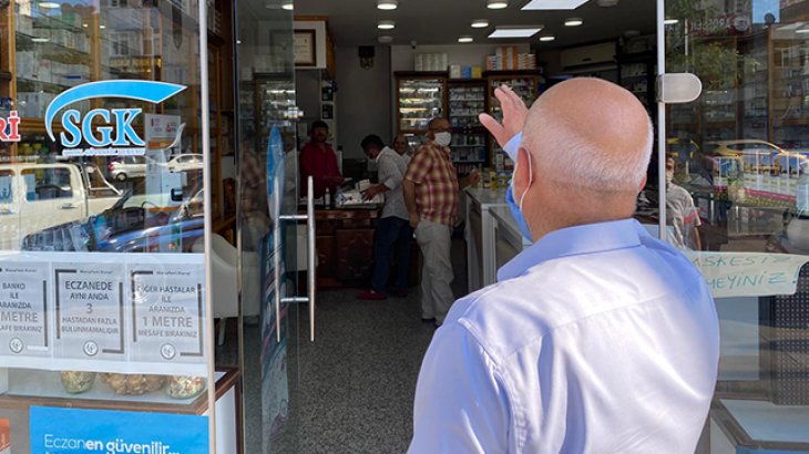 Başkan Kahya’dan Maske ve Sosyal Mesafe Uyarısı