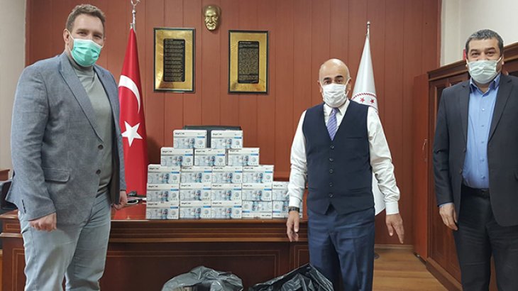 Yüz Yüze Eğitime Maske Desteği