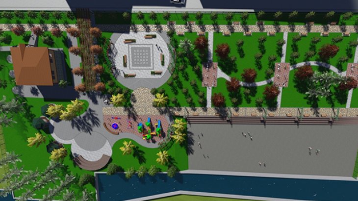 Belediye Arasındaki Alan Sil Baştan Yenilenecek