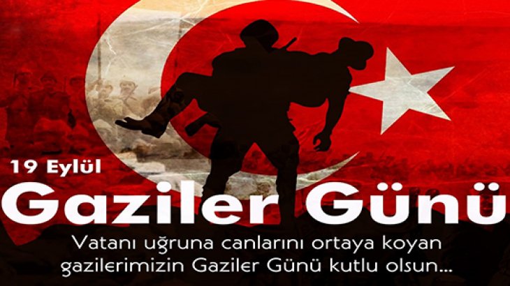 Başkanımız Avni KAHYA'dan Gaziler Günü Mesajı